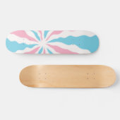 trans swirl style skateboard (Horizontal)
