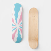 trans swirl style skateboard (Vorderseite)