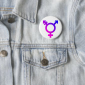 Trans* Symbol rosa/blau Button (Beispiel)