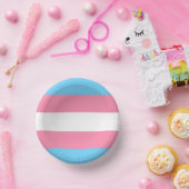 trans Tellerpartydekoration Pappteller (Party)