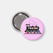 Trans Train Magnet (Vorderseite/Rückseite)