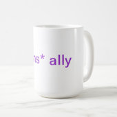 trans* Verbündet-Tasse Kaffeetasse (VorderseiteRechts)