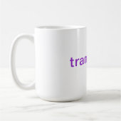 trans* Verbündet-Tasse Kaffeetasse (Links)