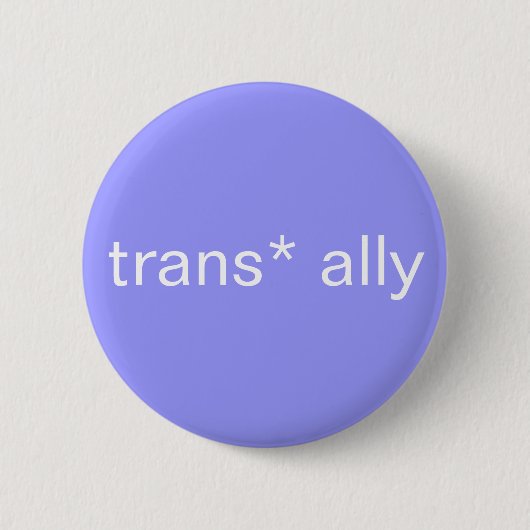 trans* Verbündetknopf Button (Vorderseite)