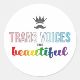 Trans Voices sind schöne Sticker