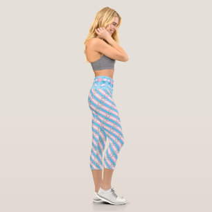 Trans Woman "T-Girl"-Leggings Capri Angesagt-Hugge Leggings