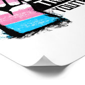 Trans Youth schützen - Stolz zuerst Poster (Ecke)