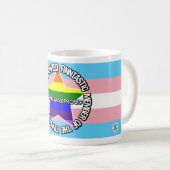 (Trans) zertifizierte finnFam-Tasse Kaffeetasse (VorderseiteRechts)