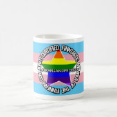 (Trans) zertifizierte finnFam-Tasse Kaffeetasse (Mittel)