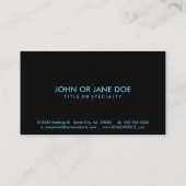 tranSacred Kreise Visitenkarte (Rückseite)