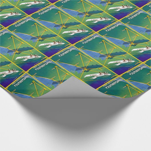 Transadriatica Navigazione Aerea Geschenkpapier (Ecke)