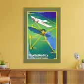Transadriatica Navigazione Aerea Leinwanddruck (Insitu (Wohnzimmer))