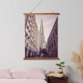 TransAmerica-Gebäude Wandteppich Mit Holzrahmen (Schlafzimmer)