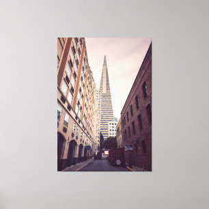 TransAmerica Pyramide Leinwanddruck