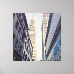 TransAmerica Pyramide Leinwanddruck