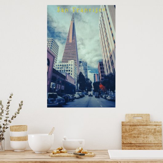 TransAmerica Pyramide Poster (Küche)