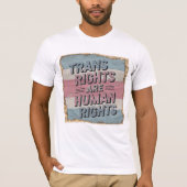 Transatlantische Rechte sind T - Shirt der Mensche (Vorderseite)