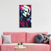 Transcendent Enigma Leinwanddruck (Insitu (Wohnzimmer))