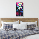 Transcendent Enigma Leinwanddruck (Insitu (Schlafzimmer))