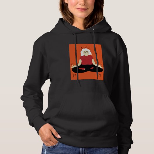 Transcendentale Meditation Hoodie (Vorderseite)