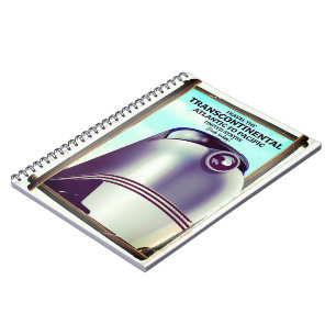 Transcontinental Railroad USA. Notizblock