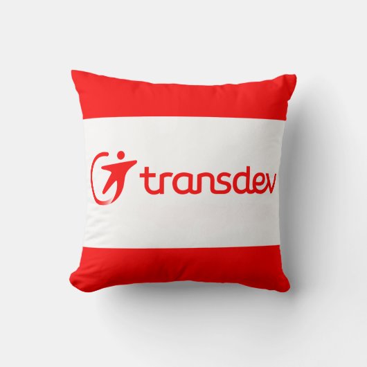 Transdev-Throw-Pillow Kissen (Vorderseite)