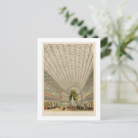 Transept des Crystal Palace, Pub by Day und So Postkarte (Stehend Vorderseite)