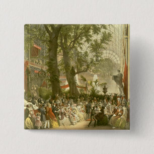 Transept des Kristallpalastes, 1851 (gefärbt Button