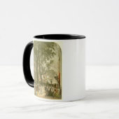 Transept des Kristallpalastes, 1851 (gefärbt Tasse (Vorderseite Links)