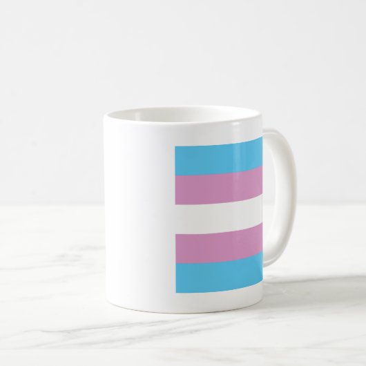 Transexual-Stolz Kaffeetasse (VorderseiteRechts)