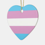 Transexual Stolz Keramik Ornament (Links)