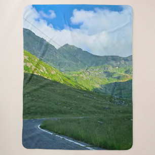 Transfagarasan Alpine Ansicht – Rumänien Bergkunst Sherpadecke