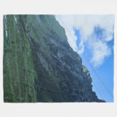 Transfagarasan-Gebirgsstraße - Rumänien Fleecedecke (Vorderseite (Horizontal))