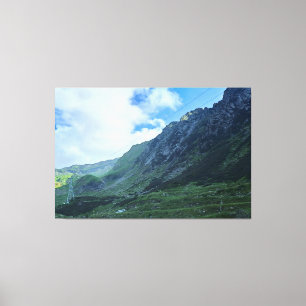 Transfagarasan-Gebirgsstraße - Rumänien Leinwanddruck