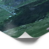 Transfagarasan-Gebirgsstraße - Rumänien Poster (Ecke)