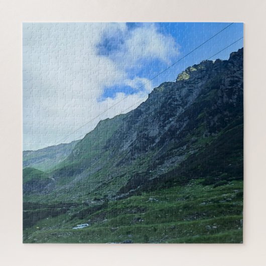 Transfagarasan-Gebirgsstraße - Rumänien Puzzle (Vertikal)