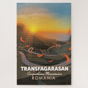 Transfagarasan, Karpaten, Rumänien Straße Puzzle