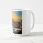 Transfagarasan, Karpaten, Rumänische Straße Kaffeetasse (VorderseiteRechts)