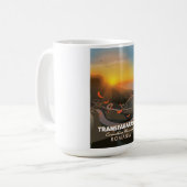 Transfagarasan, Karpaten, Rumänische Straße Kaffeetasse (Vorderseite Links)
