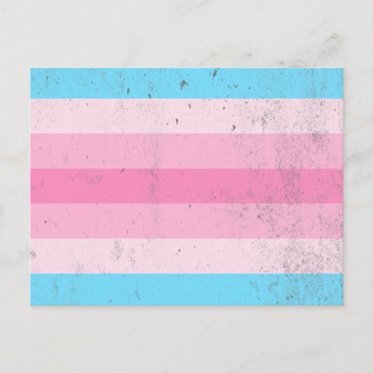 Transfemme Feiertagspostkarte (Vorderseite)
