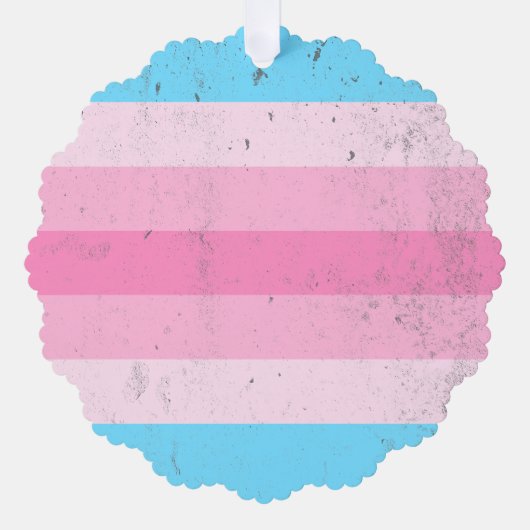 Transfemme Ornament Karte (Vorderseite)