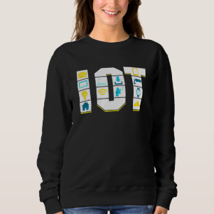 Transfer wissenschaftlicher Datenanalyse im Intern Sweatshirt