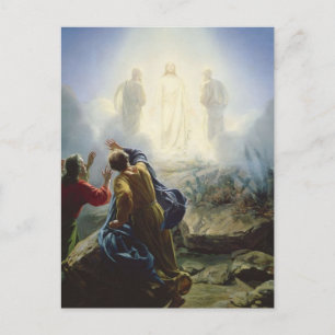 Transfiguration by Carl Bloch Postcard Postkarte