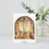 Transfiguration by Fra Angelico Postkarte (Stehend Vorderseite)