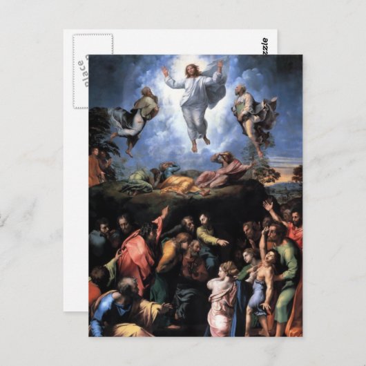 Transfiguration Fine Art Postkarte (Vorne/Hinten)