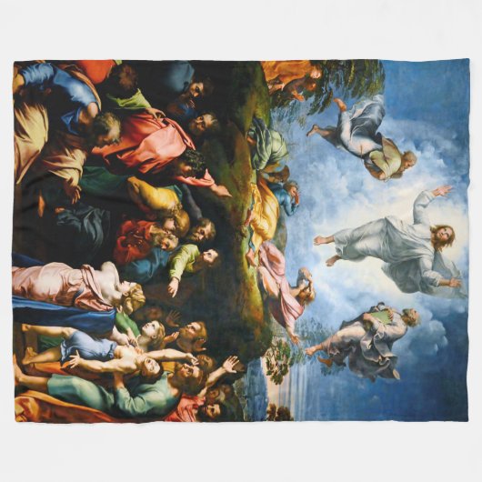 Transfiguration, Raphael Fleecedecke (Vorderseite (Horizontal))