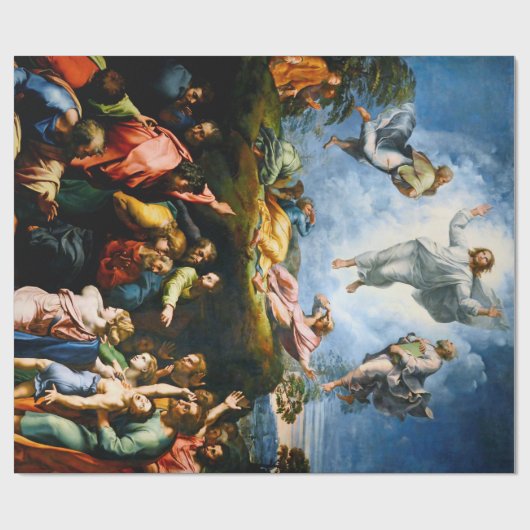 Transfiguration, Raphael Geschenkpapier (Flach)