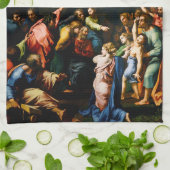 Transfiguration, Raphael Geschirrtuch (Gefaltet)