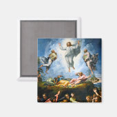 Transfiguration, Raphael Magnet (Vorderseite/Rückseite)