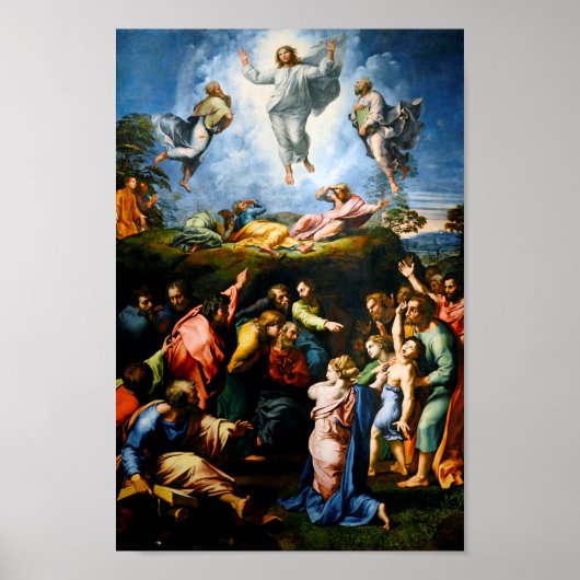 Transfiguration, Raphael Poster (Vorne)